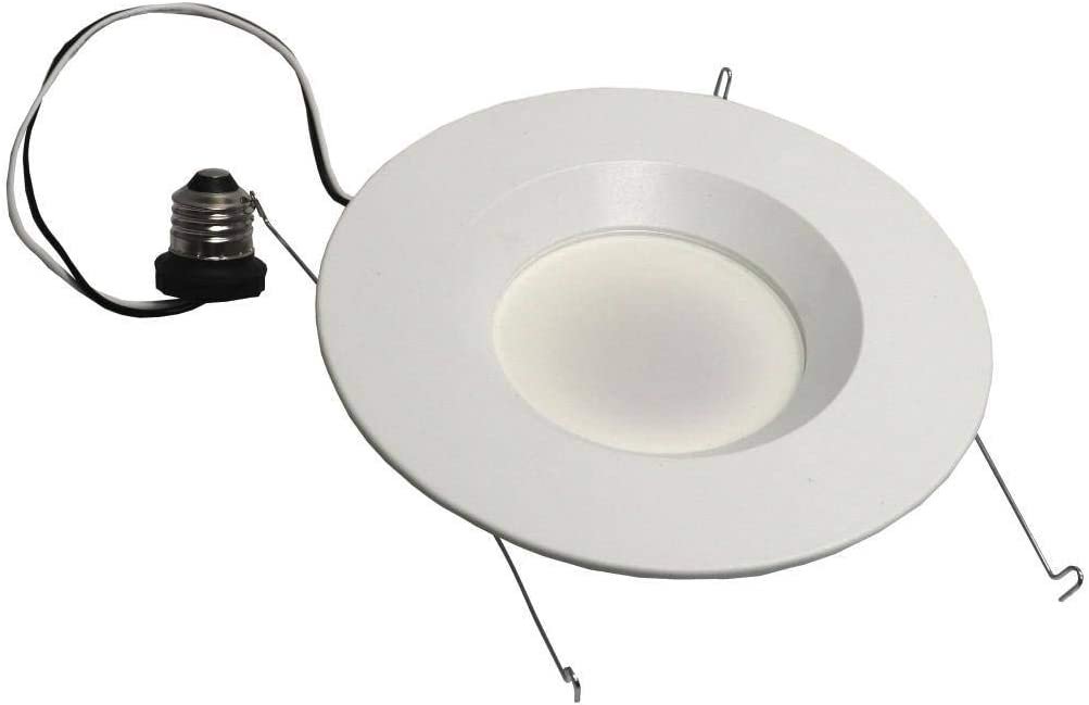5 inch LED Recessed Downlight Kit with Socket - 2700K, 16w=100w, 120V