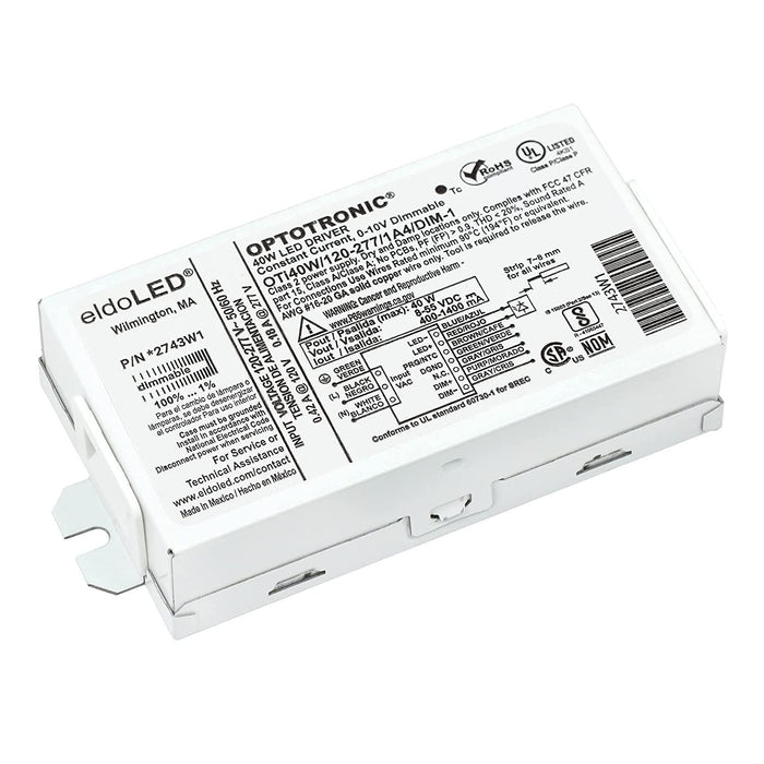 Osram 57351 Optotronic 40W 120/277V AC 50/60Hz Constant Current Dimmable Compact LED Driver OTi 40W/120-277/1A4 DIM-1 -  LeanLight