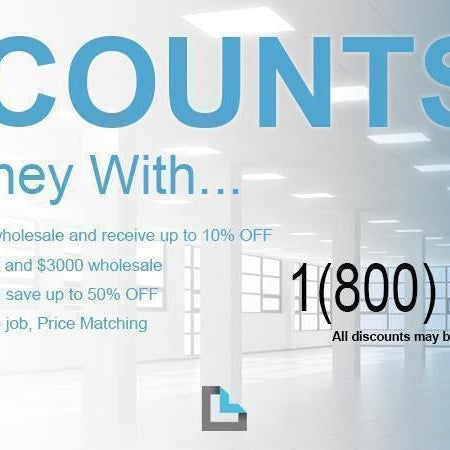 Discounts for Wholesale Lighting and Electrical at LeanLight.com-LeanLight