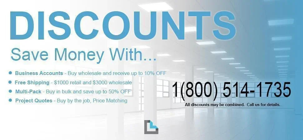 Discounts for Wholesale Lighting and Electrical at LeanLight.com - LeanLight