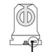 3249-9-H/S-U-PBT (25 Pack) | Snap-in Shunted T8 Lamp Holders - G13, 660W, 600V-LeanLight