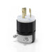 Leviton 4720-C NEMA L5-15P 15 Amp 125 Volt Locking Plug with Ground - 2 Pole, 3 Wire-LeanLight