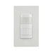BBT-702SW | White Low Voltage Motion Light Switch with Screwless Wall Plate - 2 Pole, 12-24VDC-LeanLight