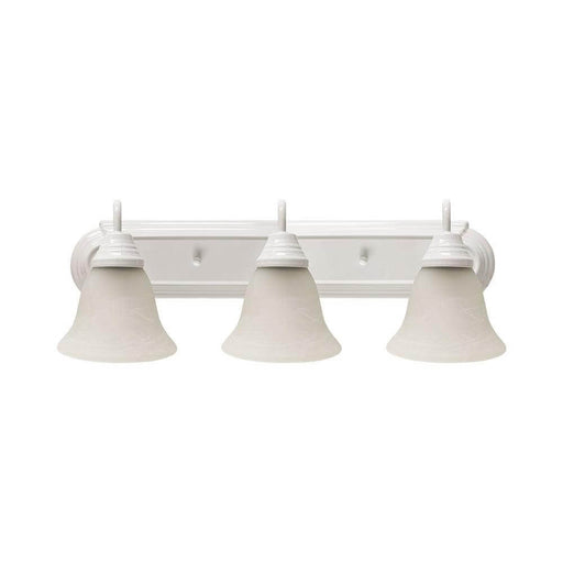 Euri Lighting EIN-VL48WH-1020cec White LED Vanity Light- 2700K, 27W, 120V, 2'-LeanLight