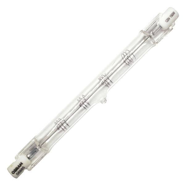 Sylvania 150T3Q/CL/RP 120V 150W Double-Ended T3 Quartz Halogen Lamp - 150W, 120V, 58885-LeanLight