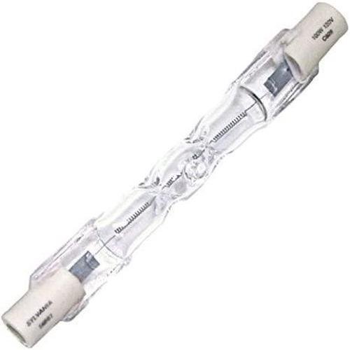 Sylvania 100T3QSCL Double-Ended Tungsten T3 Quartz Lamp - 100W, 120V, 58999-LeanLight