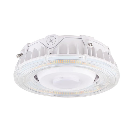 Euri Lighting ECR-55W103s, LED Canopy Light, 1-10V Dimmable, 6875-7700lm, 55W, 3CCT Selectable (3000/4000/5000K), 150° Beam Angle, IP65 Protection, Wet Rated (Pack of 1)-LeanLight