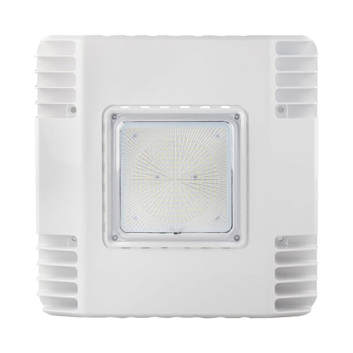 Euri Lighting ECS-150W1050 15" Square LED Canopy Light - 5000K, 150W=600W, 100-277V-LeanLight
