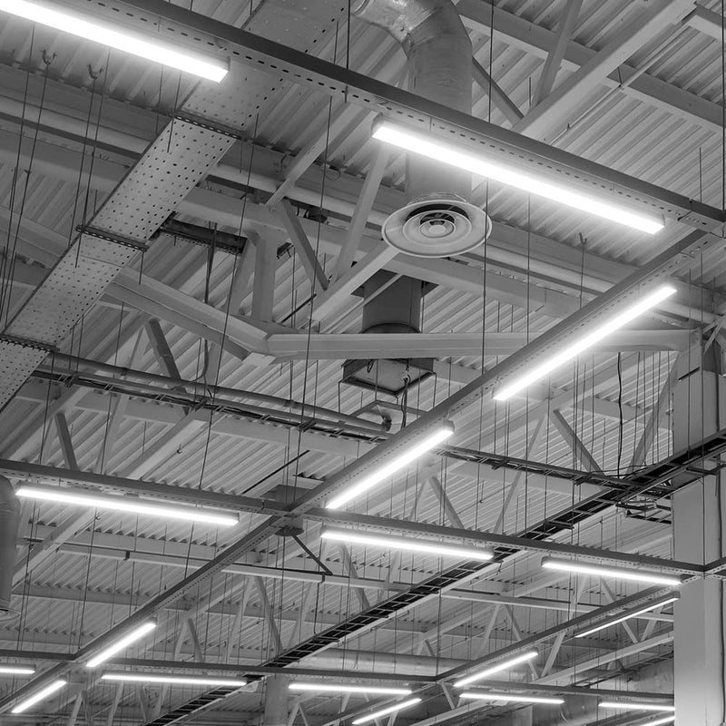 Euri Lighting ELS4-45W103sw 4FT Dual Selectable LED Linear Strip Fixture - 34W-54W, 3500K-5000K-LeanLight