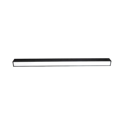 Euri Lighting EUD4-50W103sw-B Direct/Indirect Black LED Suspension Light - 3000K-5000K, 50W, 4'-LeanLight