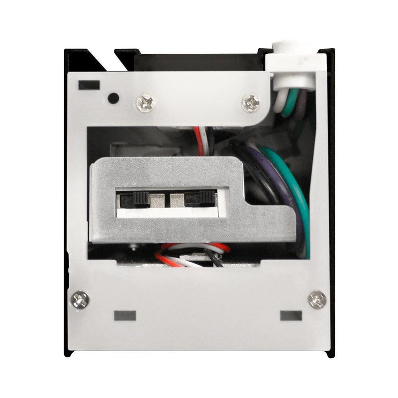 Euri Lighting EUD4-50W103sw-B Direct/Indirect Black LED Suspension Light - 3000K-5000K, 50W, 4'-LeanLight