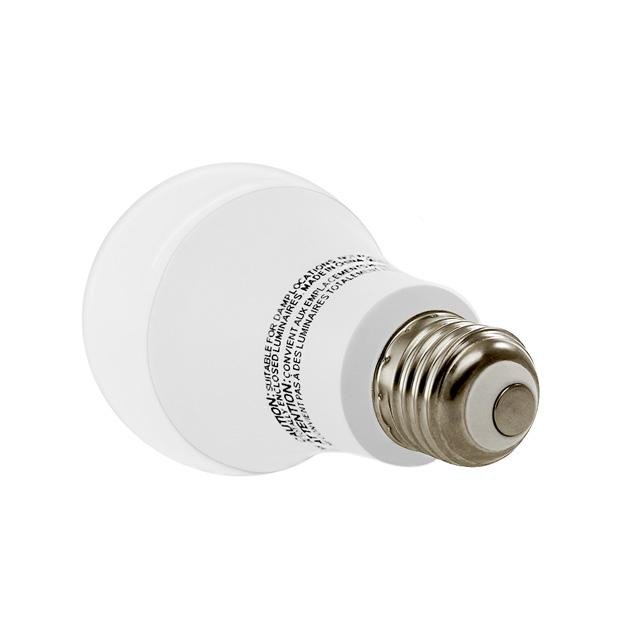 EA19-6100-4 (4 Pack) | Warm White A19 LED Bulbs with E26 Base - 3000K, 9W=60W, 120V-LeanLight