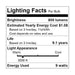EA19-6100-4 (4 Pack) | Warm White A19 LED Bulbs with E26 Base - 3000K, 9W=60W, 120V -  LeanLight