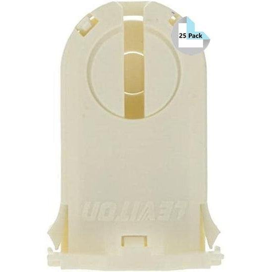 Tall Snap-in Shunted T8 Fluorescent Lamp Holder (25 Pack)-LeanLight