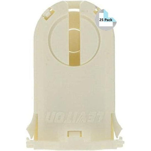 Tall Snap-in Shunted T8 Fluorescent Lamp Holder (25 Pack)-LeanLight