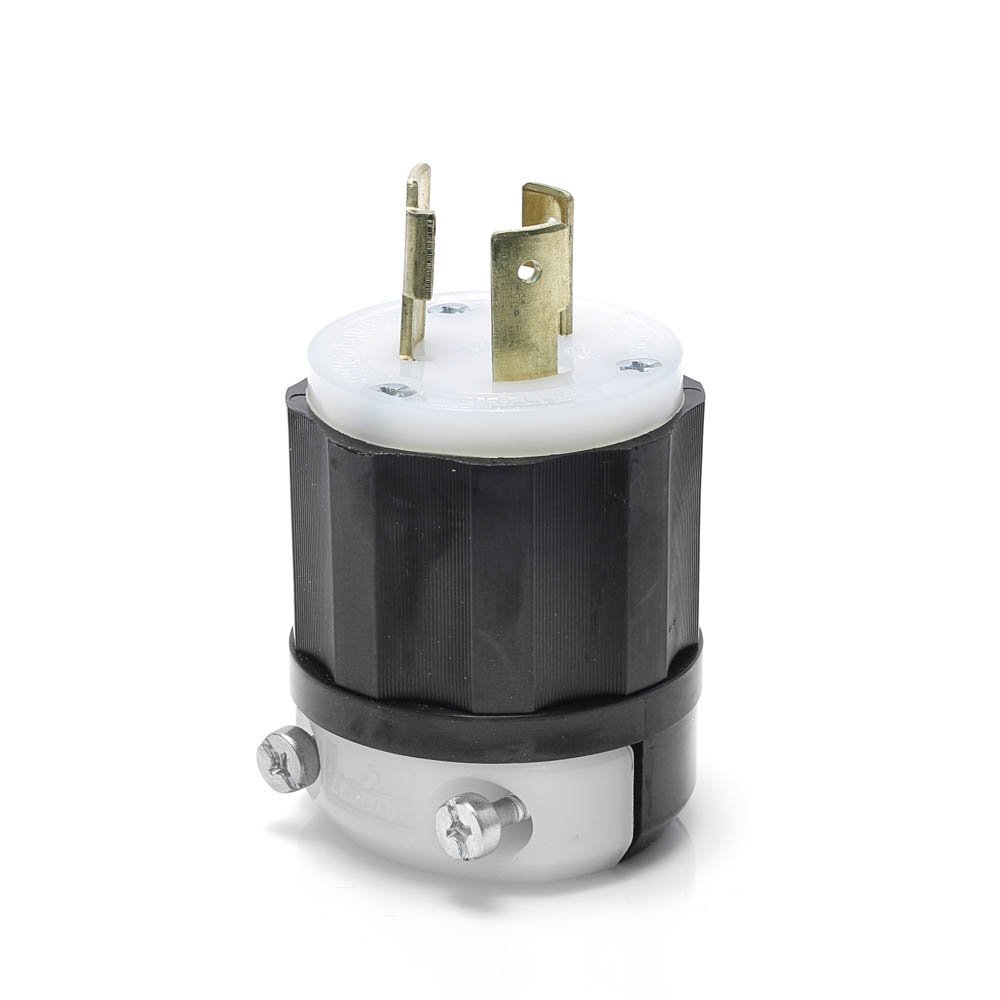 Leviton 2321 NEMA L6-20P 20 Amp 250 Volt Twist Lock Plug — LeanLight