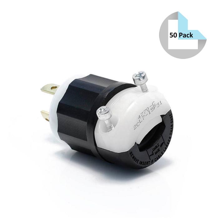 Leviton 4770-C NEMA L7-15P 15 Amp 277 Volt Locking Plug with Ground-LeanLight