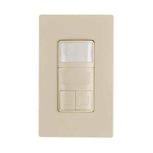 BBT-702SI | Ivory Low Voltage Motion Light Switch with Screwless Wall Plate - 2 Pole, 12-24VDC-LeanLight