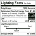 Euri Lighting EA19-15W2040e Dimmable A19 LED Bulb with Medium Base - 4000K, 15W=100W, 120V 