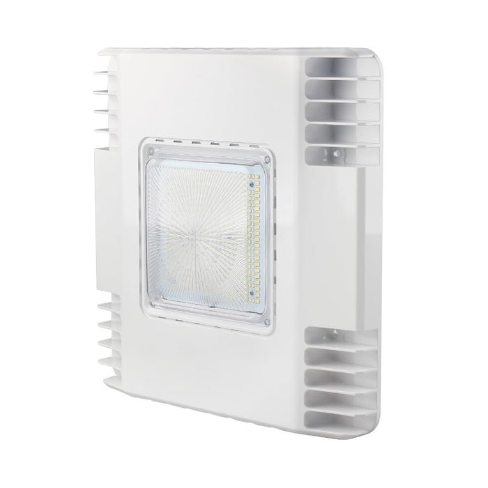 Euri Lighting ECS-150W1050 15" Square LED Canopy Light - 5000K, 150W=600W, 100-277V 