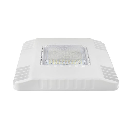 Euri Lighting ECS-150W1050 15" Square LED Canopy Light - 5000K, 150W=600W, 100-277V 