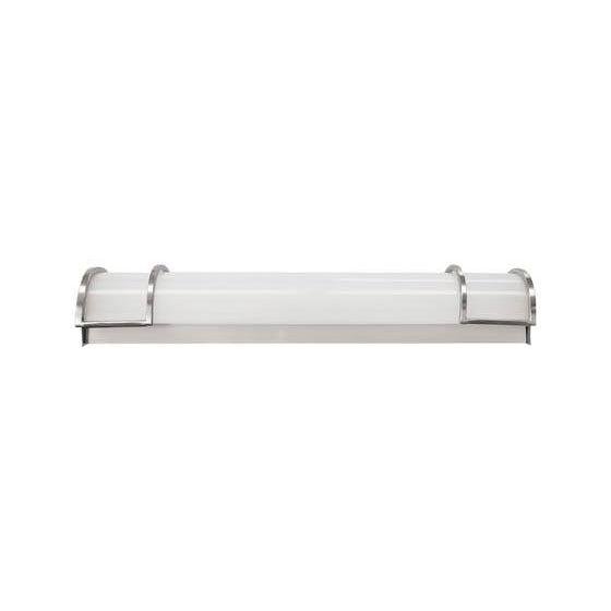 Euri Lighting EIN-VL19FR-1030e Dimmable LED Brushed Nickel Vanity - Color Select, 28W,-LeanLight