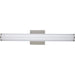 Euri Lighting EIN-VL23BN-2000e LED Vanity Light with Brushed Nickel Base - Dimmable, 1700lm, 24W, Color Select 