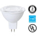 Euri Lighting EM16-7W4020ew Dimmable LED MR16 Bulb with GU5.3 Base - 2700K, 7W=50W, 120V -  LeanLight