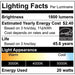 Euri Lighting EMP-2000cec-20, Dimmable LED Light Engine, 6.69" Diameter, 20W (120W Equal), 1800lm, 3000K, 4000K, 5000K, 90+ CRI, Energy Star, CEC Compliant, 5YR, 50K Hour WTY-LeanLight