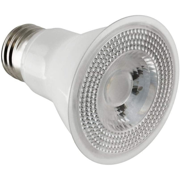Euri Lighting EP20-7W6000e-2 (2 Pack) Dimmable LED PAR20 Bulb with Medium Base - 3000K, 7W=50W, 120V -  LeanLight