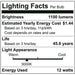 Euri Lighting EPL-2100H Hybrid (A+B) LED Horizontal PL Lamp - 3000K, G24Q, 12W=26W, 120/277V 