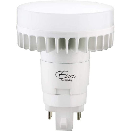 Euri Lighting EPL-2140Hv Hybrid (A+B) LED Vertical PL Lamp - 4000K, G24Q, 12W=26W, 120/277V 