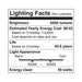 Euri Lighting EUD4-50W103sw-B Direct/Indirect LED Suspension Light 