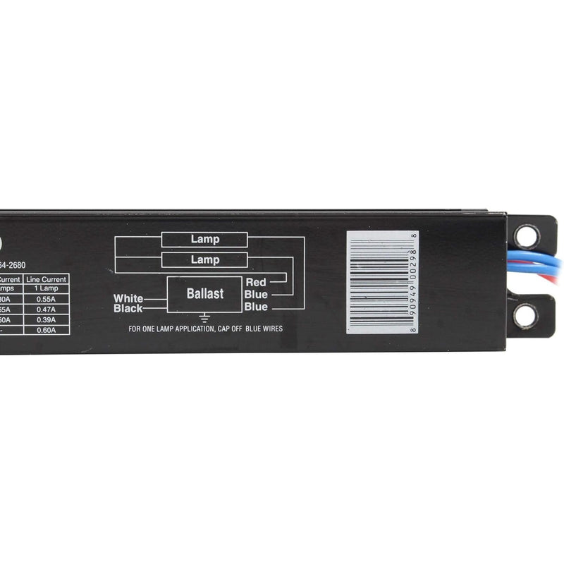 Keystone KTEB-232RIS-1-TP-SL Electronic Ballast, 2-Lamp, 32W T8, F32T8, 120V-LeanLight