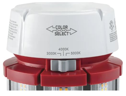Keystone 100W Dual Selectable LED Corn Bulb with EX39 Base - KT-LED100PSHID-EX39-8CSB-D-LeanLight