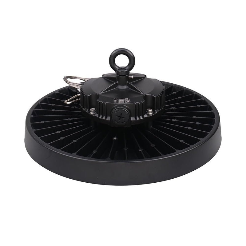 Euri Lighting Color Select LED UFO High Bay Light - Black, 5000K, 240W, 120/277V, EUHB-240W3000sw-LeanLight