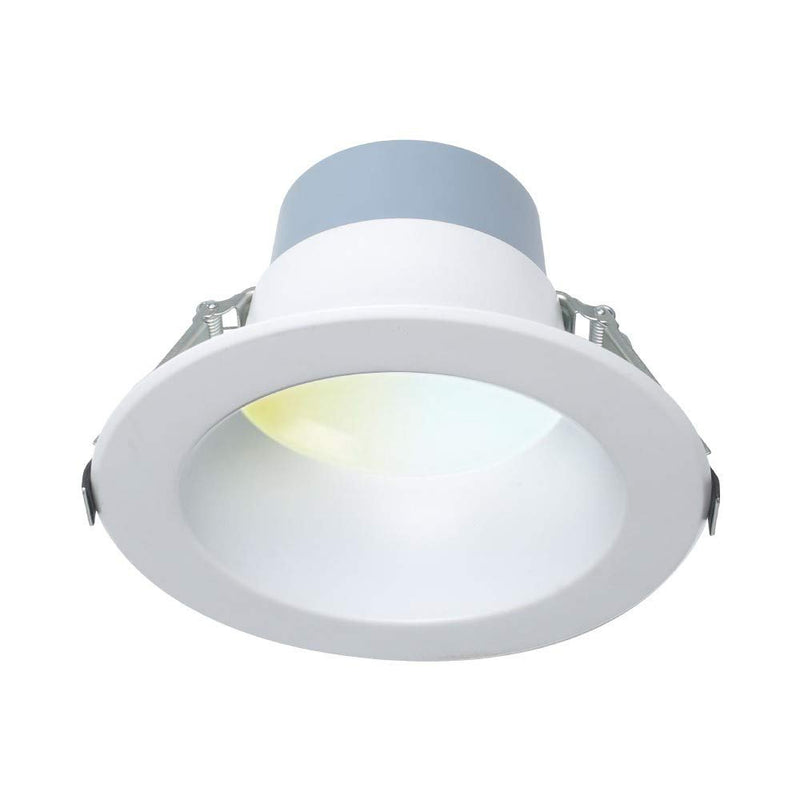 Euri Lighting DLC6C-16W203swej, 6” Commercial Downlight 120-277v, CCT (27/3/35/4/5) & Watt (7/10/16) Tunable, 0-10V DIM, 90+ CRI, Wet Rated, IC-Rated, UL, T24, JA8, Energy Star, 3YR, 50K HR WTY-LeanLight
