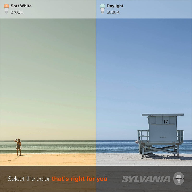 Sylvania LED TruWave Natural Series PAR16 Light Bulb, 50W Equivalent Efficient 6W, Medium Base, Dimmable, 3000K, White - 1 Pack (40930)-LeanLight