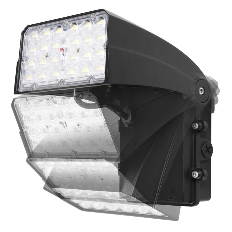 LEDVANCE Dual Selectable Slim LED Wall Pack with Photocell- 10/20/30W, 3/4/5K, 63839-LeanLight