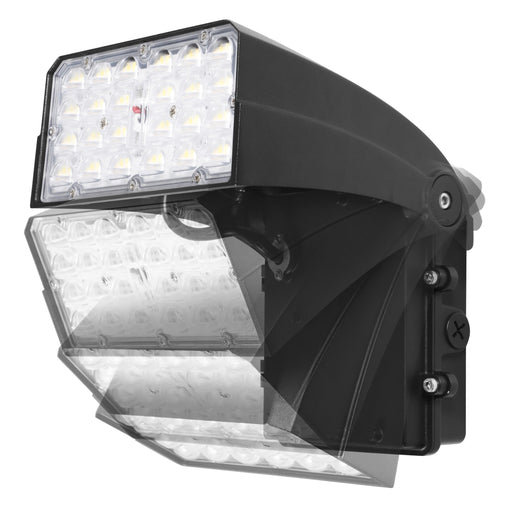 LEDVANCE Dual Selectable Slim LED Wall Pack with Photocell- 10/20/30W, 3/4/5K, 63839-LeanLight