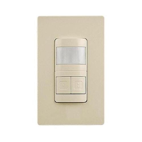 LBT-700SI | Ivory Sensor Light Switch with Screwless Wall Plate - PIR, 2 Pole, 120-277VAC -  LeanLight
