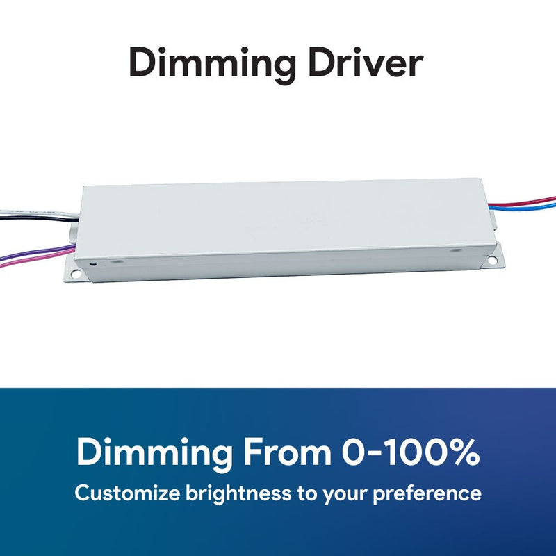 Euri Lighting Dimming Driver for T5 & T8 LED tubes - 100W, 120/277V, EED-100WD-LeanLight