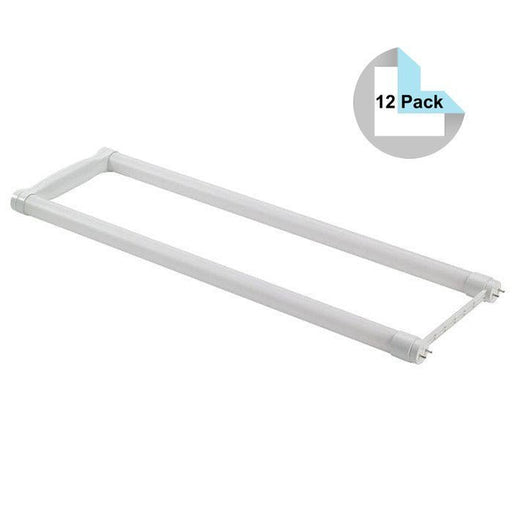 Keystone KT-LED18T8-U6GC-850-D (12 Pack) Direct Drive T8 LED U-Bend Lamps - 18W, 120/277V, 2'-LeanLight