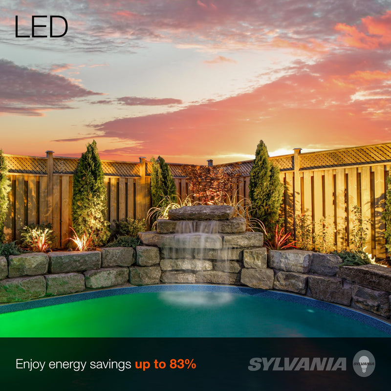 Sylvania LED Wide Flood Light Luminaire, 3 CCT Select 3000K / 4000K / 5000K-LeanLight