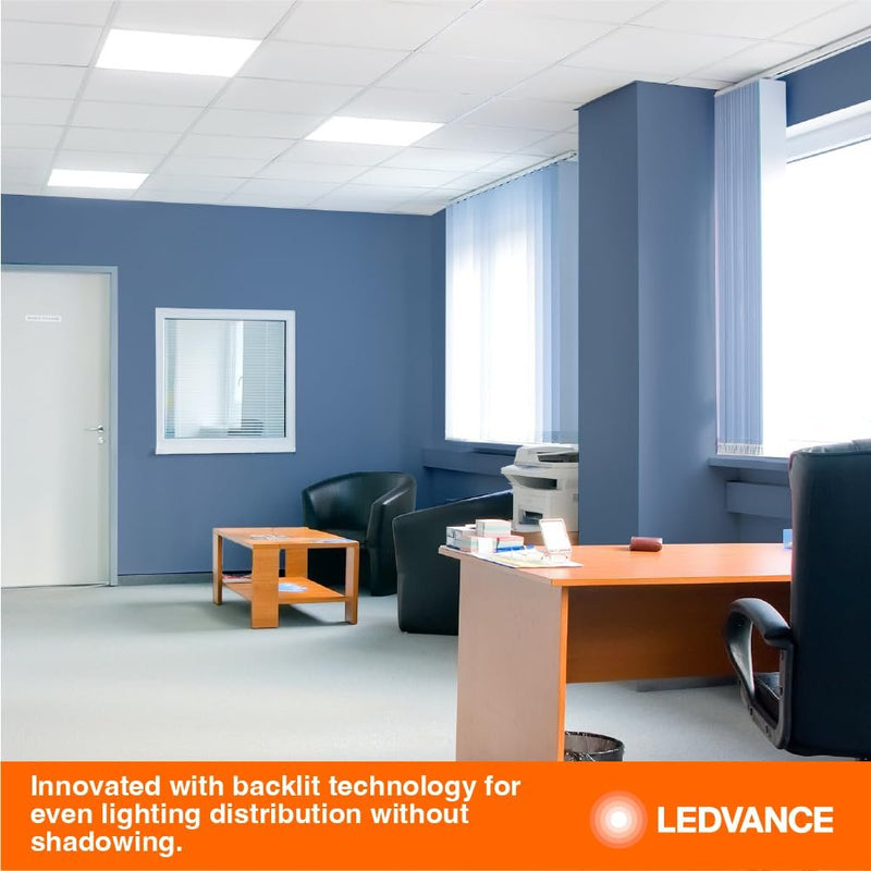 LEDVANCE Dual Selectable 2x2 Backlit LED Panel Light - 62698-LeanLight