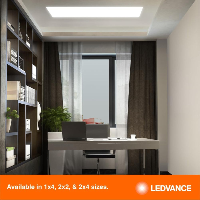 LEDVANCE Dual Selectable 2x4 Backlit LED Panel Light - 62699-LeanLight
