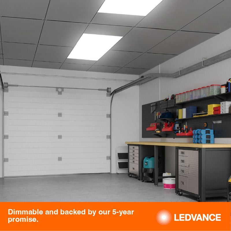 LEDVANCE Dual Selectable 2x4 Backlit LED Panel Light - 62699-LeanLight