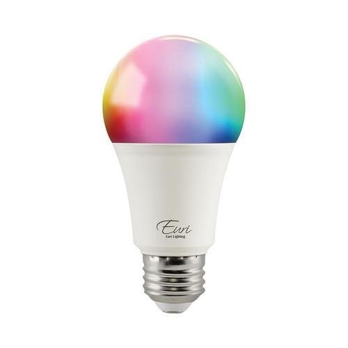 Euri Lighting LIS-A2001cec | CCT & RGB LED Smart Bulb - A19, 9W=60W 