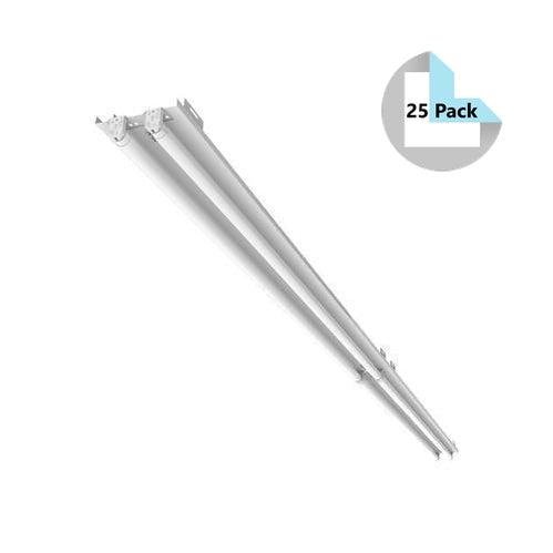 LeanLight K35-04B08-WA-25 (25 Pack) T8 Fluorescent Strip Kit - 8FT 