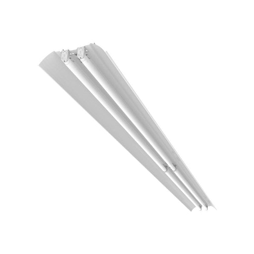 LeanLight KSL-04B08-WA | 4 Lamp T8 LED Tube 8ft Strip Reflector Kit